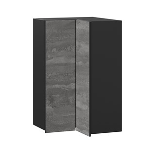 Кухонный шкаф Паола  ЛД 590.570.000.085 600 (Черный/Камень железный) во Владикавказе