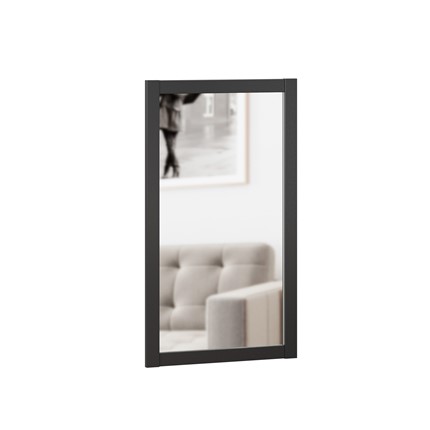 Зеркало настенное Техно 678.330 Черный во Владикавказе - изображение