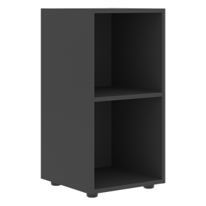 Низкий шкаф колонна FORTA Черный Графит FLC 40 (399х404х801) во Владикавказе