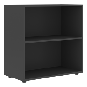 Низкий шкаф широкий FORTA Черный Графит FLC 80 (798х404х801) во Владикавказе