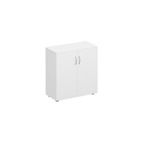 Шкаф для документов низкий закрытый Комфорт КФ, белый премиум (80x38x84 К.309 БП во Владикавказе