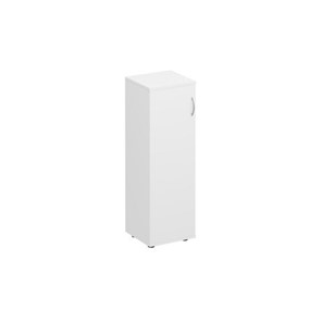 Шкаф для документов средний узкий закрытый Комфорт КФ, белый премиум (40x38x123) К.359 БП во Владикавказе