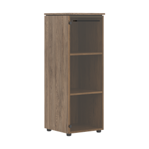 Шкаф колонна для офиса средней высоты MORRIS TREND Антрацит/Кария Пальмира MMC 42.1 (429х423х821) во Владикавказе