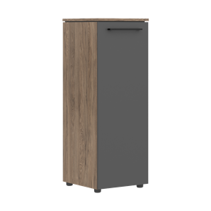Средний шкаф колонна с глухой дверью MORRIS TREND Антрацит/Кария Пальмира MMC 42.1 (429х423х821) во Владикавказе - предосмотр