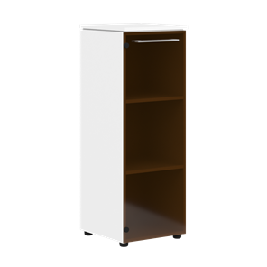 Шкаф средний MORRIS Дуб Базель/Белый MMC 42 (429х423х1188) во Владикавказе