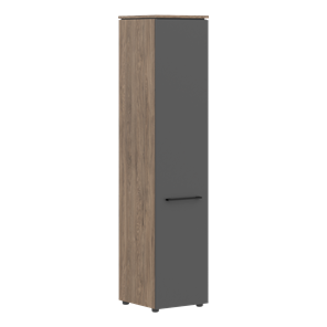 Колонна с  глухой дверью высокая MORRIS TREND Антрацит/Кария Пальмира MHC 42.1 (429х423х1956) во Владикавказе