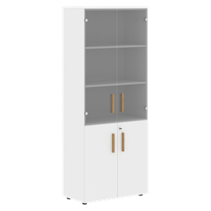 Шкаф комбинированный FORTA Белый FHC 80.2(Z) (798х404х1965) во Владикавказе