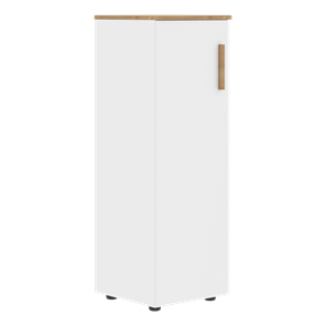 Шкаф колонна средний с левой дверью FORTA Белый-Дуб Гамильтон  FMC 40.1 (L) (399х404х801) во Владикавказе