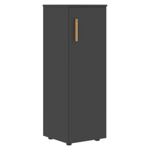 Средний шкаф колонна с правой дверью FORTA Черный Графит  FMC 40.1 (R) (399х404х801) во Владикавказе