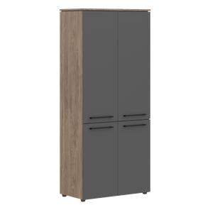 Высокий шкаф MORRIS TREND Антрацит/Кария Пальмира MHC 85.3 (854х423х1956) во Владикавказе
