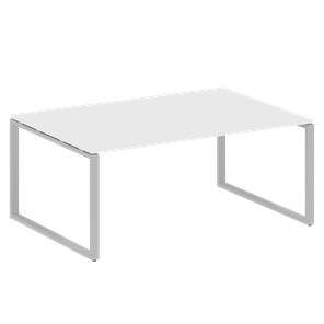 Стол для переговорки БО.ПРГ-1.5 (Серый/Белый) во Владикавказе