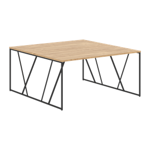 Двойной стол LOFTIS Дуб Бофорд  LWST 1516 (1560х1606х750) во Владикавказе