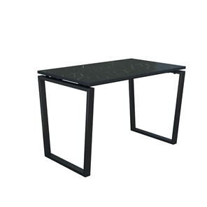 Стол для компьютера Юта 55.09, мрамор черный/металл черный во Владикавказе