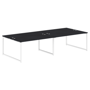 Переговорный стол XTEN-Q Дуб-юкон-белый  XQWST 3214  (3206х1406х750) во Владикавказе