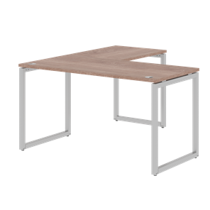 Письменный стол угловой правый XTEN-Q Дуб-сонома- серебро XQCT 1415 (R) (1400х1500х750) во Владикавказе