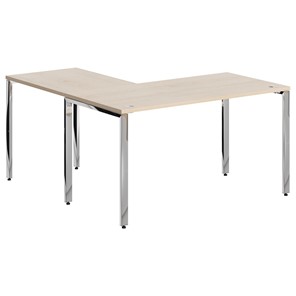 Письменный угловой  стол для персонала правый XTEN GLOSS  Бук Тиара  XGCT 1415.1 (R) (1400х1500х750) во Владикавказе