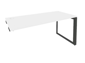 Приставной стол к тумбе O.MO-SPR-4.8 Антрацит/Белый бриллиант во Владикавказе