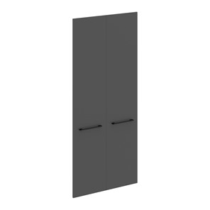 Дверь для шкафа высокая MORRIS TREND Антрацит/Кария Пальмира MHD 42-2 (844х1900х18) во Владикавказе