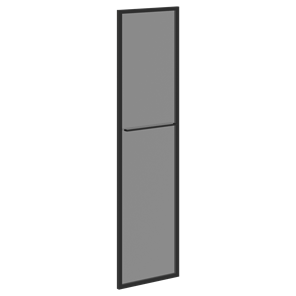 Дверь стеклянная в рамке левая LOFTIS Сосна Эдмонт LMRG 40 L (790х20х1470) во Владикавказе