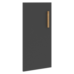 Низкая дверь для шкафа левая FORTA Черный ГрафитFLD 40-1(L) (396х18х766) во Владикавказе