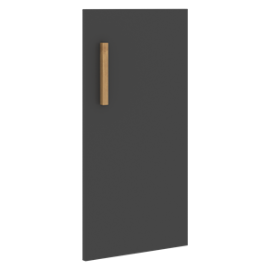 Дверь для шкафа низкая правая FORTA Черный Графит FLD 40-1(R) (396х18х766) во Владикавказе