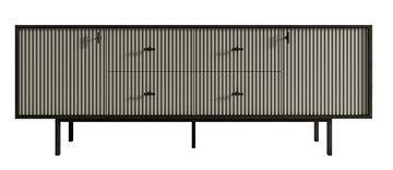 Комод с дверцами и ящиками Emerson (EM19/gray/L) во Владикавказе