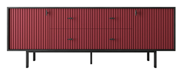 Комод с ящиками и дверцами Emerson (EM19/red/L) во Владикавказе