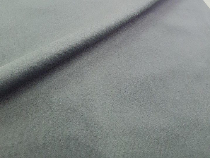 П-образный диван Меркурий П, Серый\Черный (Велюр\Экокожа) во Владикавказе - изображение 8