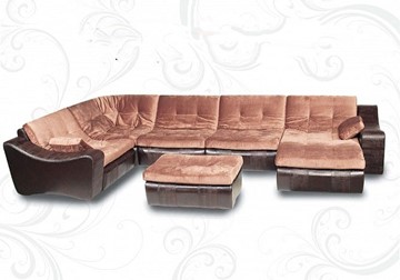 П-образный диван Плимут-Лувр 410х230х175 во Владикавказе - предосмотр 1