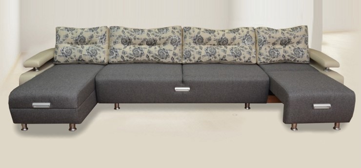 П-образный диван Престиж-15 микс во Владикавказе - изображение 1
