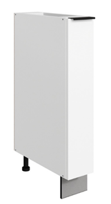 Тумба на кухню Стоун L150 (1 дв.гл.) (белый/джелато софттач) во Владикавказе