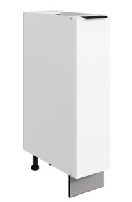 Шкаф рабочий Стоун L200 (1 дв.гл.) (белый/джелато софттач) во Владикавказе
