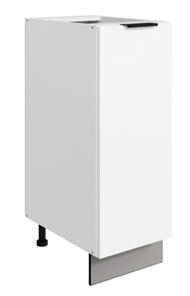 Кухонная тумба Стоун L300 (1 дв.гл.) (белый/джелато софттач) во Владикавказе