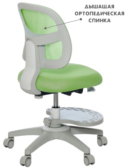 Детское кресло Holto-22 зеленое во Владикавказе - изображение 6