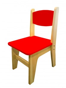 Детский стул Вуди красный (H 300) во Владикавказе