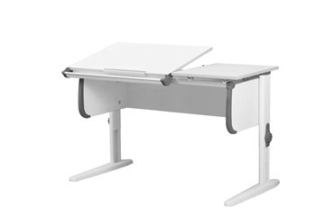 Растущий стол 1/75-40 (СУТ.25) белый/белый/Серый во Владикавказе - изображение 1