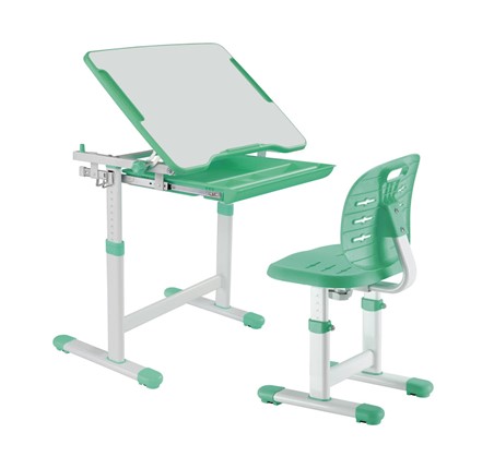 Растущая парта + стул Piccolino III Green во Владикавказе - изображение