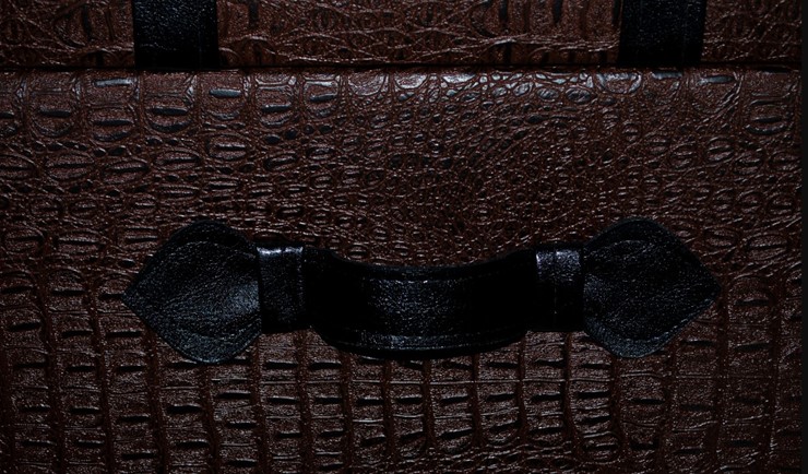 Пуфик "Аллигатор" коричневый, иск. кожа во Владикавказе - изображение 4