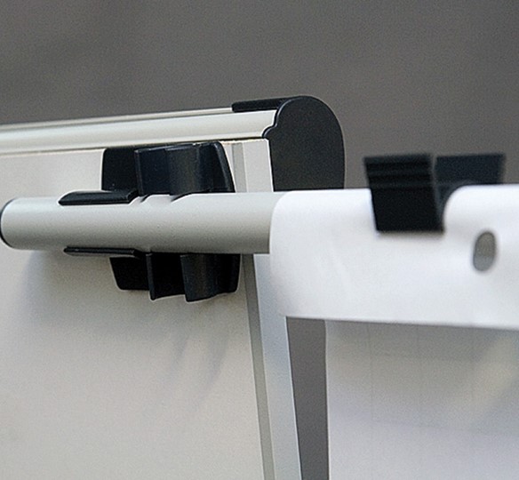 Доска-флипчарт магнитно-маркерная 2х3, TF02/2011, 70x100 см, передвижная, держатели для бумаги во Владикавказе - изображение 5