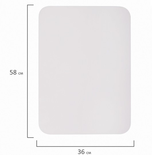 Магнитно-маркерная доска на холодильник BRAUBERG, 58х36 см с маркером, магнитом и салфеткой во Владикавказе - изображение 8
