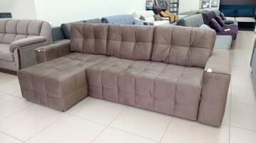 Угловой диван с оттоманкой Реал ДУ Graund 03 велюр во Владикавказе
