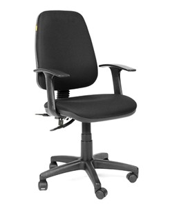 Компьютерное кресло CHAIRMAN 661 Ткань стандарт 15-21 черная во Владикавказе
